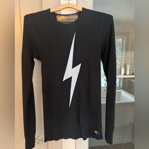 Aviator Nation bolt thermal top